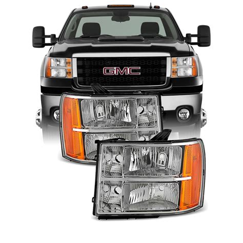 2009 gmc sierra 1500 headlights|2009 gmc sierra 1500 headlight assembly.